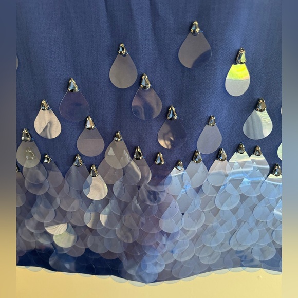 NWOT CLIO PEPPIATT BEADED MINI DRESS - Picture 6 of 12